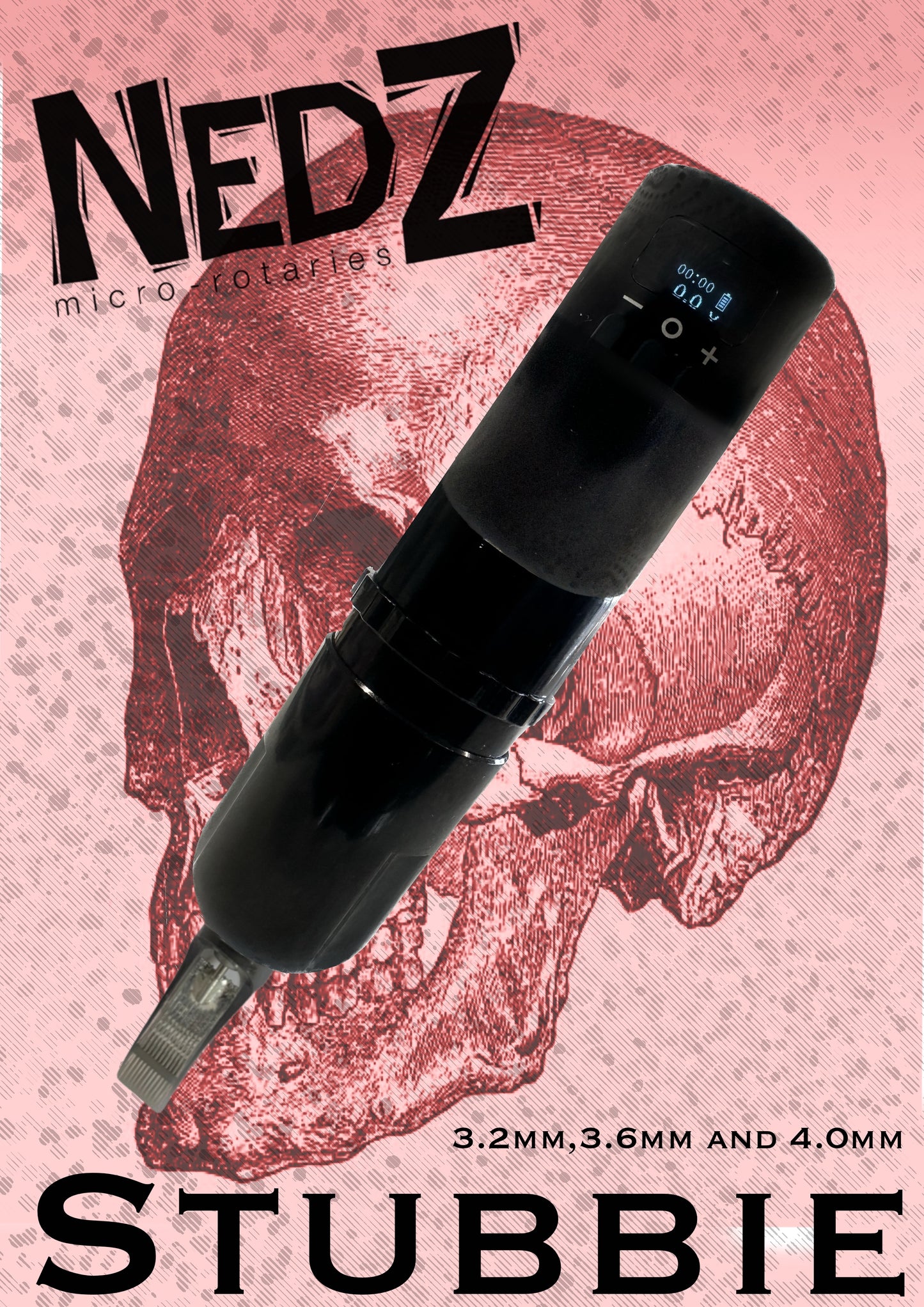 Stubbie with battery pack