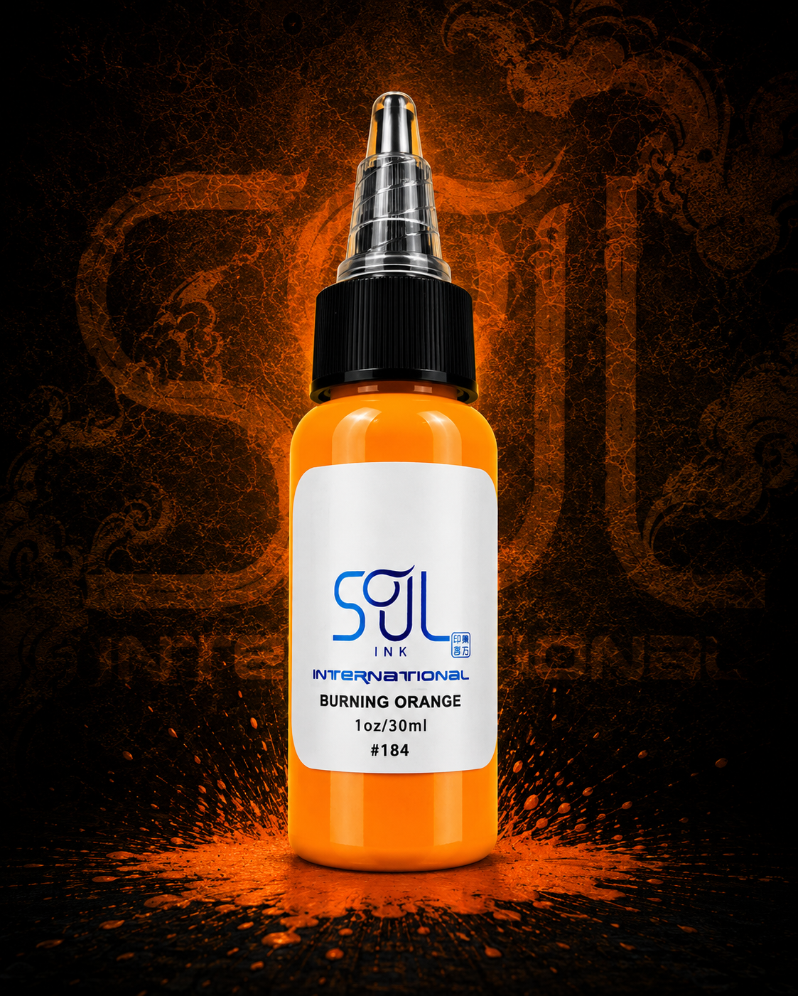 Soul Ink Burning Orange